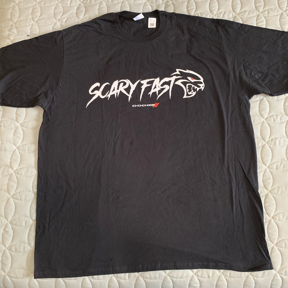Dodge Hellcat Scary Fast Shirt XXL 2XL NWT